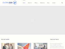 Tablet Screenshot of globalgsagroup.com